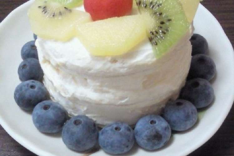 7月生まれ 1歳の誕生日ケーキ レシピ 作り方 By いなふくみ クックパッド 簡単おいしいみんなのレシピが356万品