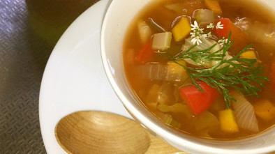 脂肪燃焼スープ/デドックススープ生姜入りの写真