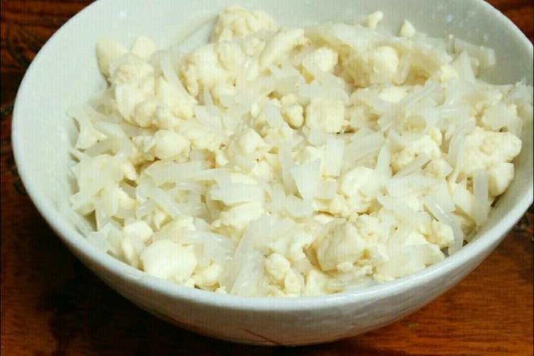 糖質制限 ご飯 もどき 主食 レシピ 作り方 By でっぱヌーピ クックパッド 簡単おいしいみんなのレシピが358万品