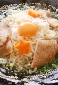 モロヘイヤ入り、★七夕★夏皿ラーメン