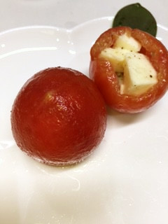 プチトマトのカプレーゼの画像