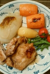 「ダッチオーブン」で放置鶏肉」料理〜