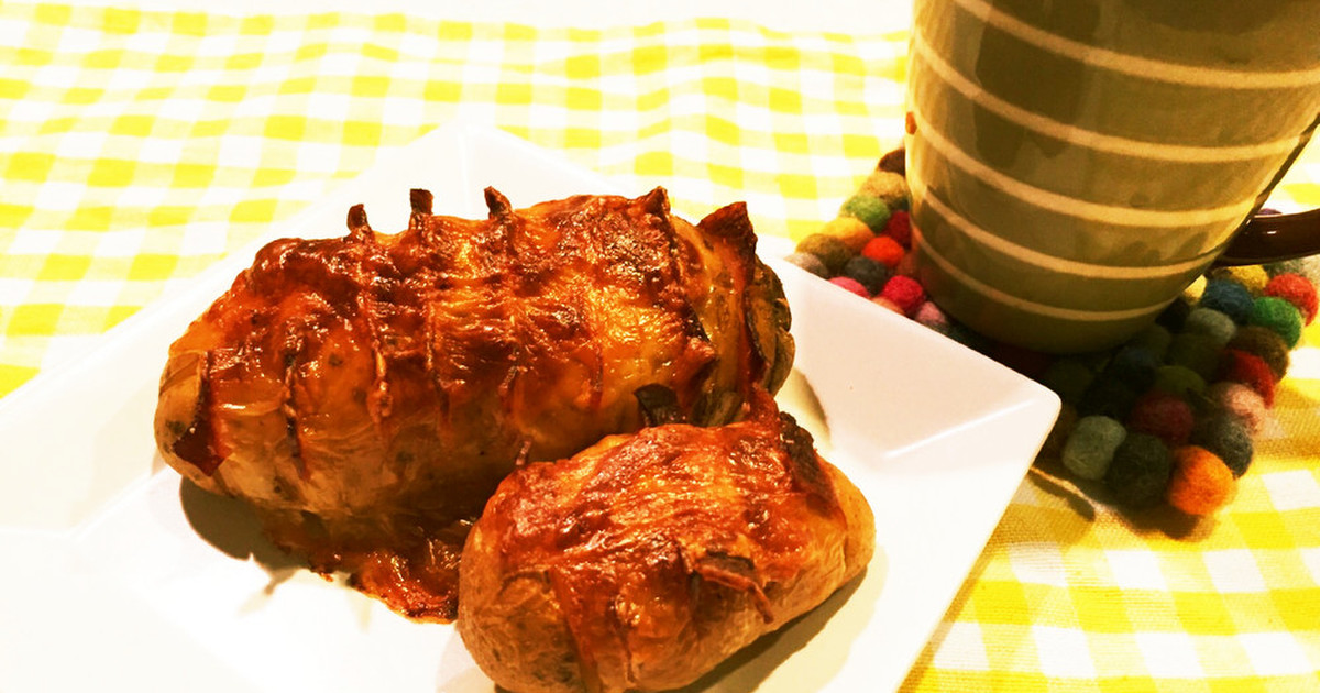 じゃが芋丸ごとオーブン焼き by 梨菜ママ 【クックパッド】 簡単おいしいみんなのレシピが356万品