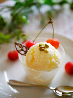 簡単安いヘルシーなのに濃厚アイスクリーム