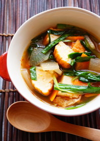 ピリ辛韓国風スープ