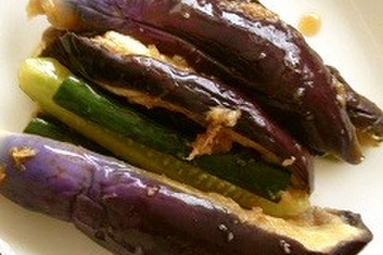 ナスとキュウリのスタミナ和え レシピ 作り方 By Mmchopin クックパッド 簡単おいしいみんなのレシピが373万品