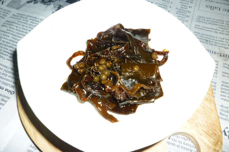 木耳山椒昆布 羅臼昆布版 レシピ 作り方 By Aranjuez5 クックパッド