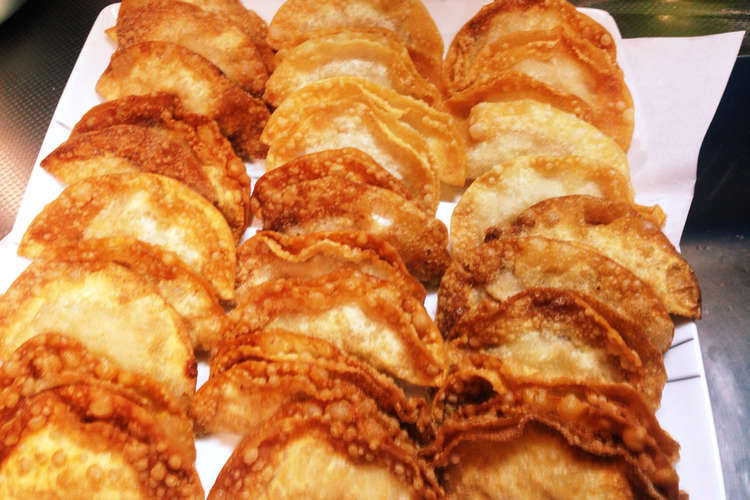 簡単だけどみんな大好き ツナの揚げ餃子 レシピ 作り方 By Obiちゃん クックパッド