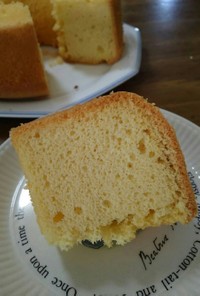 低糖質 大豆粉のシフォンケーキ