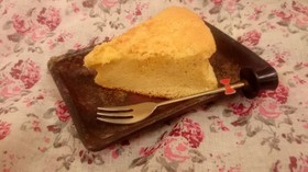 タイガーナッツパウダー入りシフォンケーキ