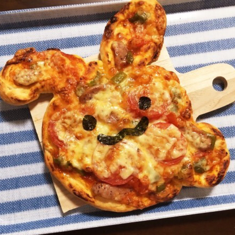 みんなが作ってる ミッキーピザのレシピ クックパッド 簡単おいしいみんなのレシピが367万品