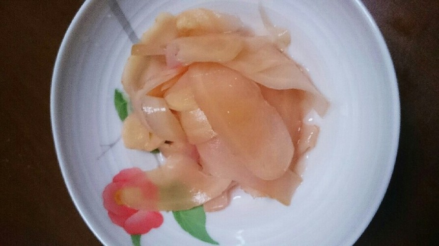 この季節ならでは、簡単だよ！生姜の甘酢漬の画像