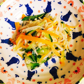 簡単!常備菜!もやしナムル♡お弁当に♪