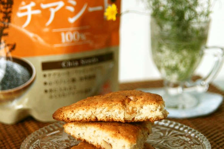 チアシードとココナッツオイルのクッキー レシピ 作り方 By 千尋 クックパッド 簡単おいしいみんなのレシピが372万品