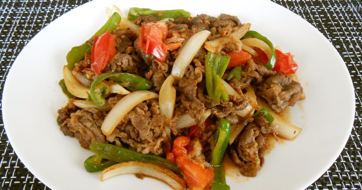 トマト入り牛肉と野菜の甘酢炒め by にゃんこの部屋 【クックパッド】 簡単おいしいみんなのレシピが357万品