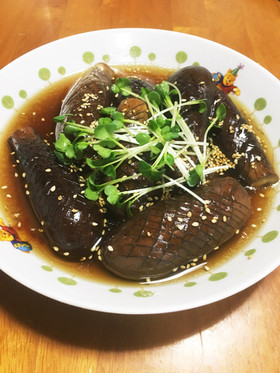 レンジで簡単ダイエット揚げ茄子もどき