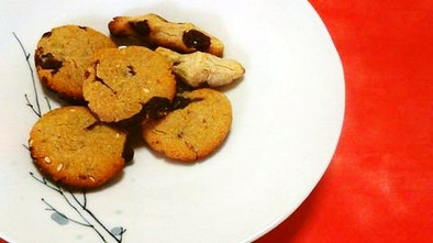 米粉と酒粕ノンシュガークッキーの写真