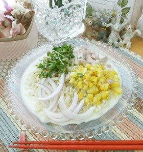 クリーミー☆豆乳冷やしラーメン