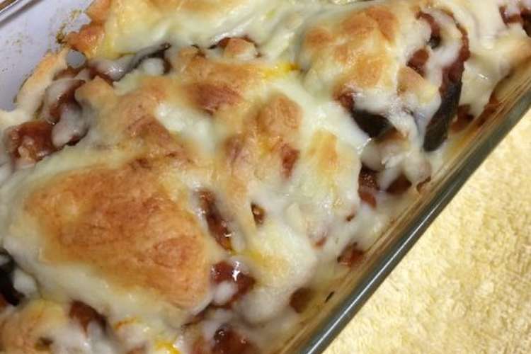 ミートソースリメイク ムサカ風 レシピ 作り方 By Vermouth M クックパッド