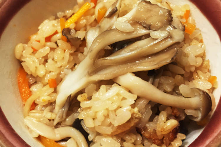 生姜入り舞茸炊き込みごはん レシピ 作り方 By うたぽ クックパッド 簡単おいしいみんなのレシピが372万品