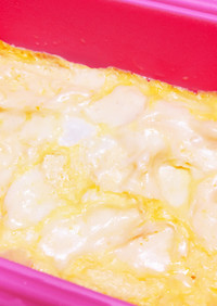 レンジで簡単！卵1つで！チーズオムレツ