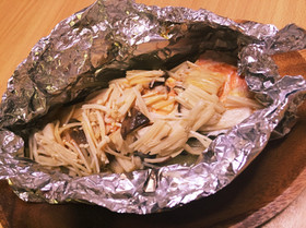 話題入り感謝♡超簡単絶品鮭のホイル焼き