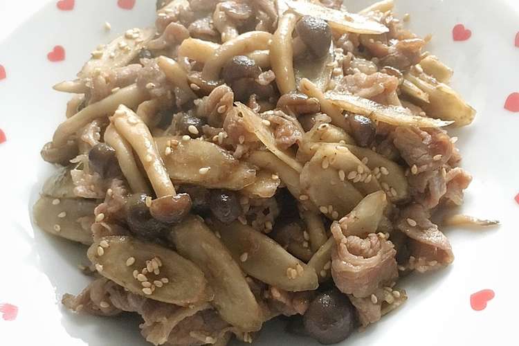 牛肉としめじとごぼうの甘辛 レシピ 作り方 By ゆぅなん クックパッド 簡単おいしいみんなのレシピが352万品