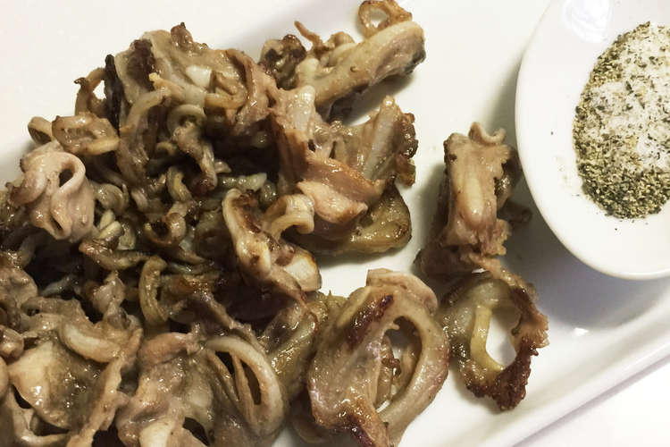 豚軟骨スライスの塩焼き 美味しい食べ方 レシピ 作り方 By Mimipu クックパッド 簡単おいしいみんなのレシピが377万品