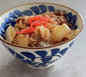 簡単✨即席牛丼