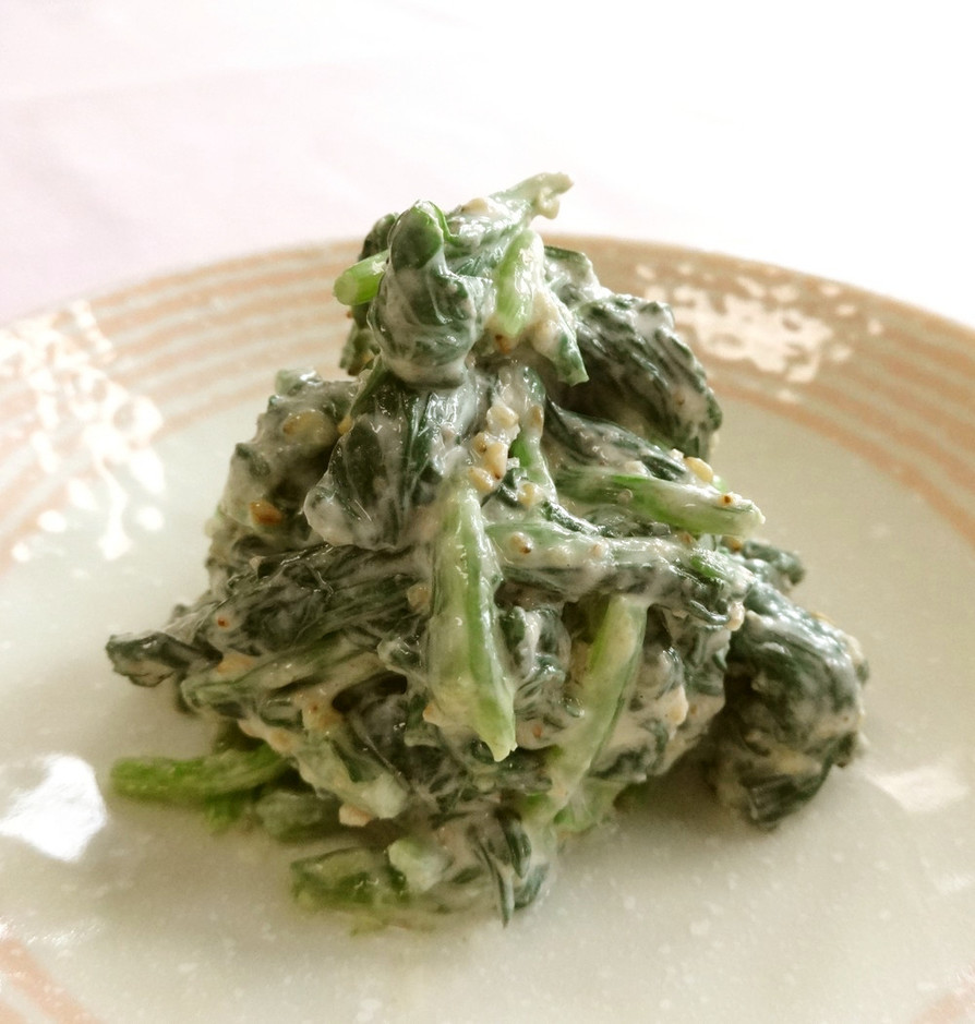 グリルチーズほうれん草とトマトソースのレシピ