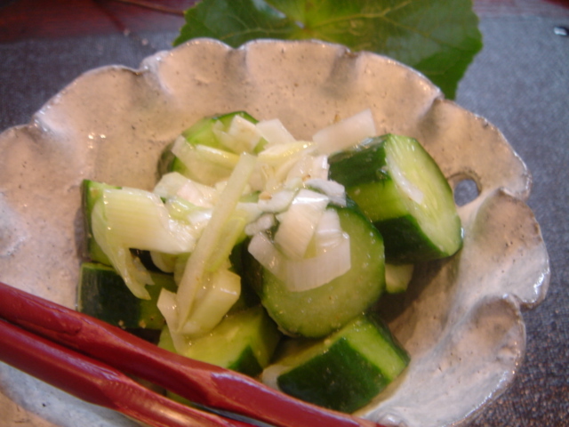 胡瓜の中華風漬物の画像