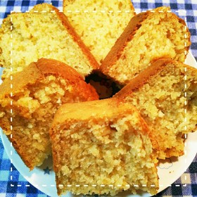 HMと鈴カステラで簡単!ココナッツケーキ