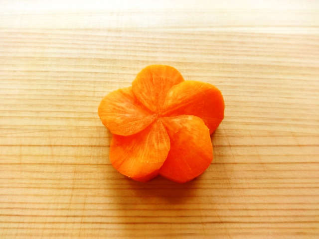 すべての花の画像 トップ100人参 花形 切り方 すべての花の画像 トップ100人参 花形 切り方