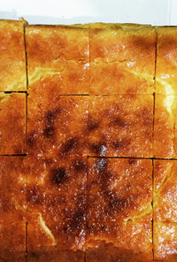 四角いベイクドチーズケーキ 18㎝型