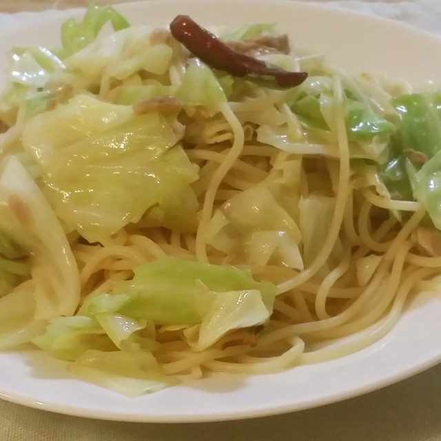 めんつゆde簡単キャベツツナパスタ レシピ 作り方 By Keijin クックパッド