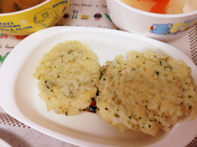 離乳食*手づかみTKG-たまごかけごはん
