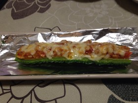 ゴーヤでイタリアン風