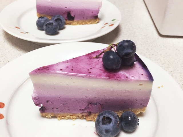 100 レアチーズ ケーキ ブルーベリー 食べ物の写真 100 レアチーズ ケーキ ブルーベリー 食べ物の写真