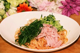 ランチ・七夕に素麺アレンジ簡単ピビン麺♡