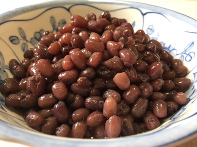 ふっくら！美味しい小豆の煮方♬の写真