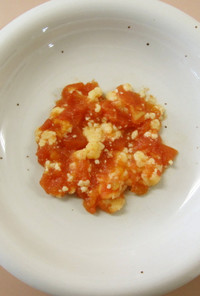離乳食中期7～8か月＊トマトのチーズ煮