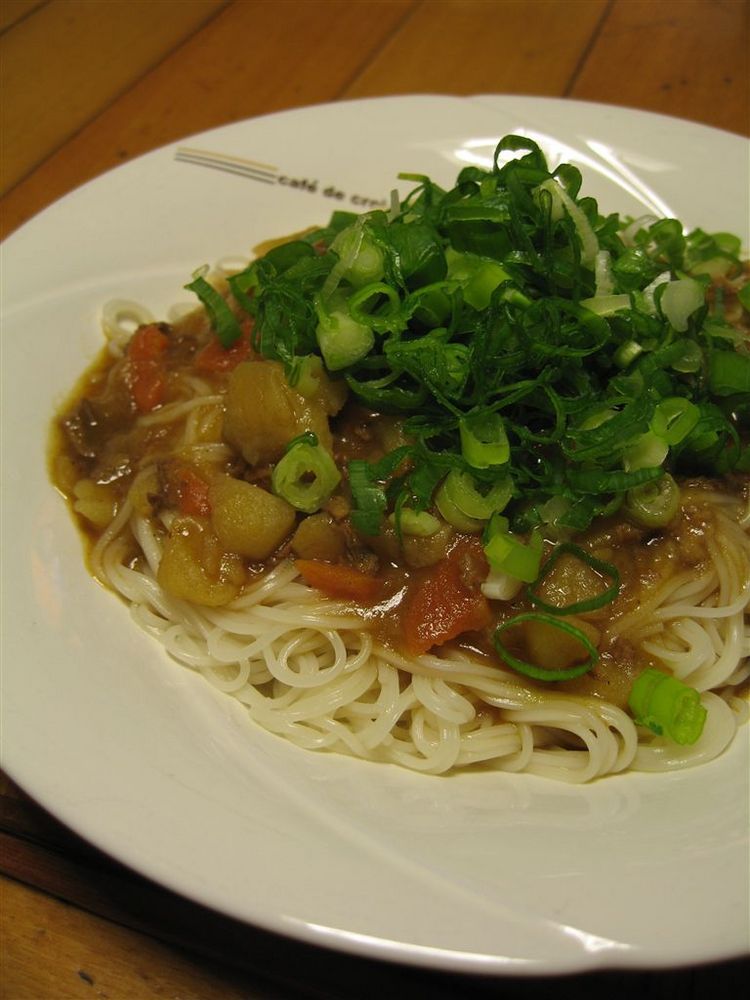カレー素麺の画像