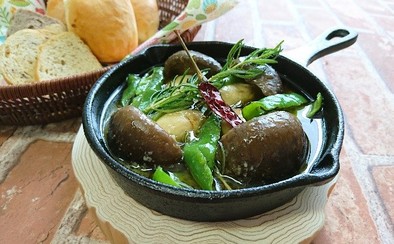 【京都丹波】京野菜のアヒージョの写真