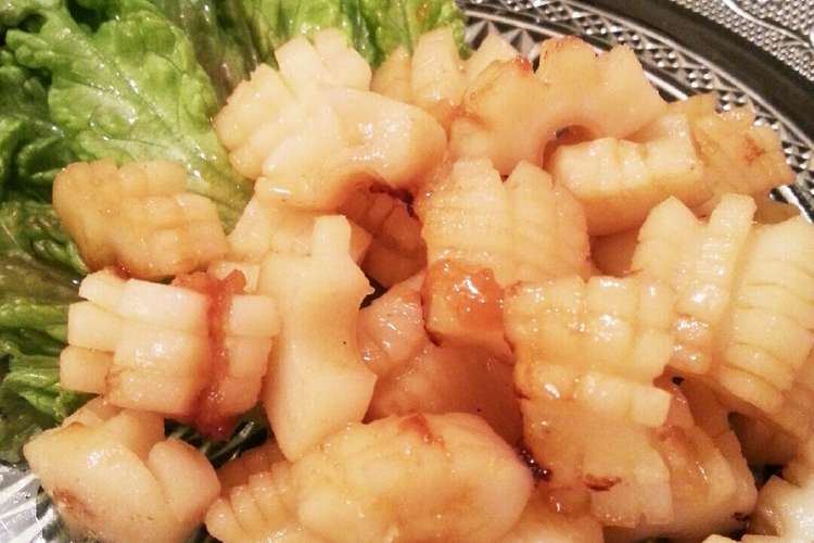 簡単 酒のあてに いかのバター醤油 レシピ 作り方 By うmi クックパッド