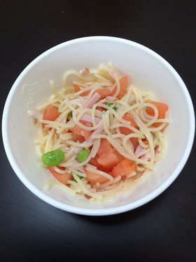 離乳食後期 夏野菜の冷製パスタ