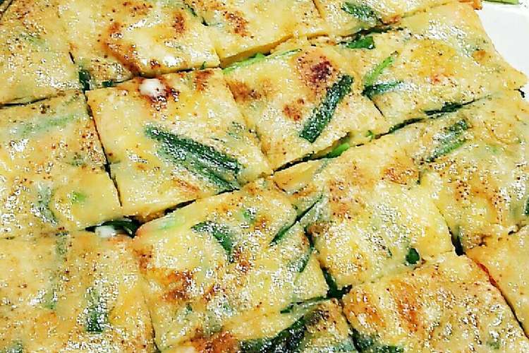 もっちり 明太子チーズのチヂミ レシピ 作り方 By 恵美ryh クックパッド 簡単おいしいみんなのレシピが356万品