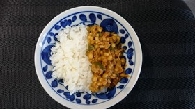 もち麦のドライカレー