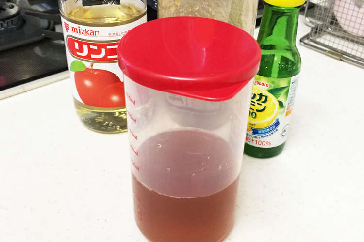 爽やか リンゴ酢と蜂蜜のドリンク レシピ 作り方 By まっちゃみ クックパッド
