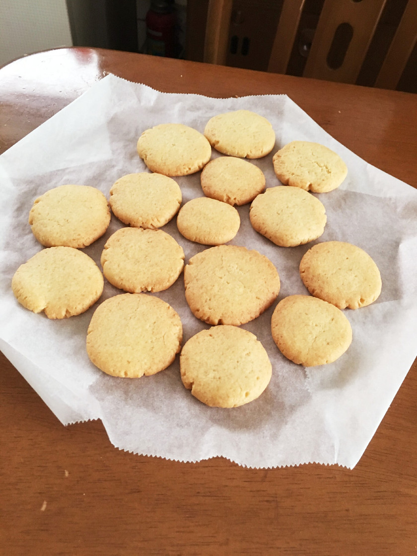 アイスクリーム用クッキー生地（卵なし） レシピ