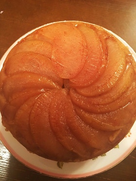 濃厚アップルケーキ炊飯器(シナモン風味)